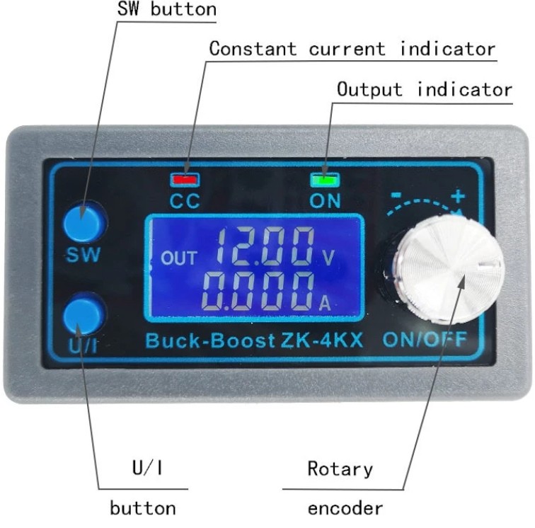 Módulo Buck-Boost ZK-4KX